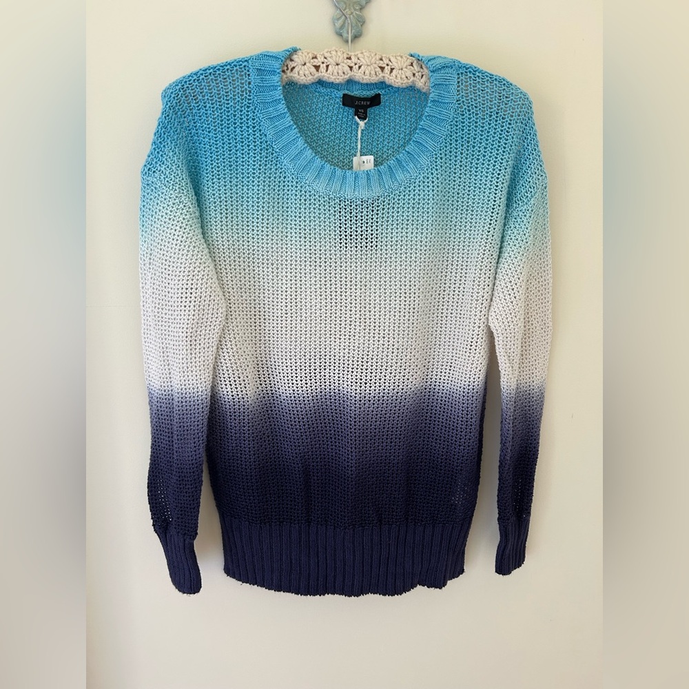 J. Crew 100% Linen Ombré Sweater
Size: XS
NWT